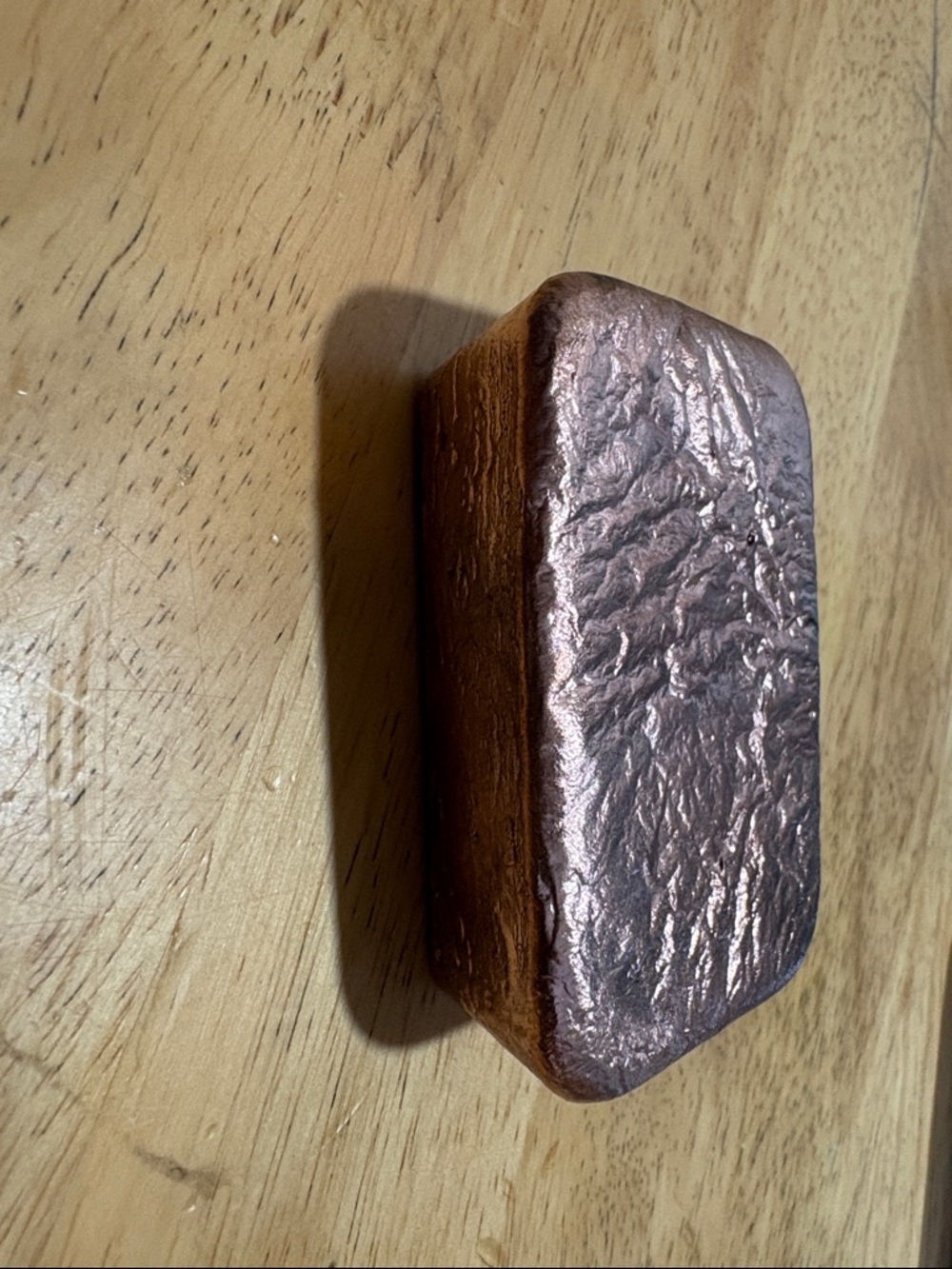 Handmade Metallic Copper Soap Bar